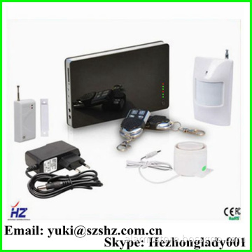 SMS and voice reminding GSM alarm system HZ-G1 Support Iphone/ Android Application